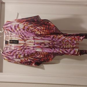 V. Frass Swim Suit Coverup ot Top